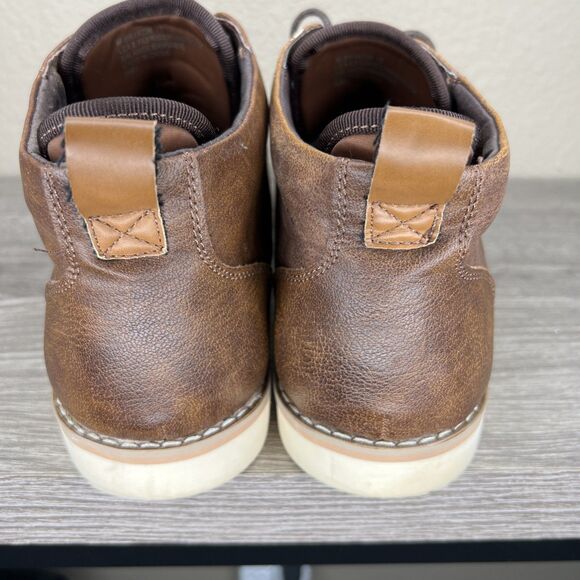 Madden Mens Brown Lace Up Chukkas Boots Size 12 M-Brakon Classic EUC - Picture 3 of 12